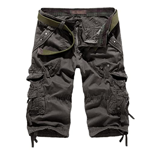 Short d'été pour homme militaire gris foncé idéal pour vos randonnées et sorties outdoor