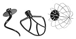 Mixing/Dough Hook Set Compatible with/Replacement Part for Russell Hobbs 24077013015,700044 23480-56..Food Processor