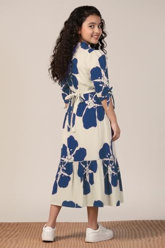 Image of Fashion Dream Girl's Rayon Floral Printed Dress|Girls Dress|Western Dress|Casual Wear