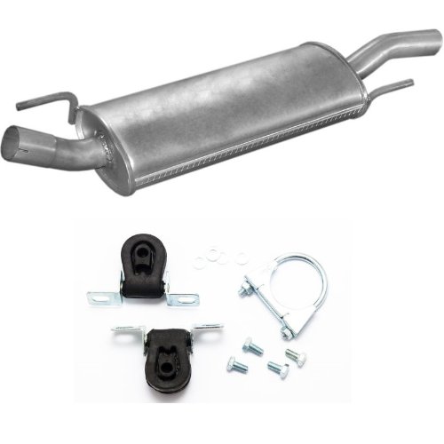 Golf 3 Benzin D TD ENDSCHALLDà„MPFER AUSPUFF ENDTOPF + MONTAGESATZ