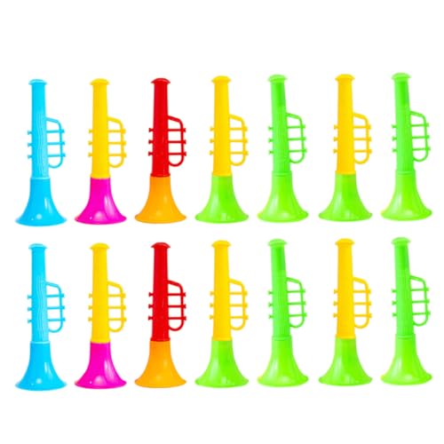 Abaodam 20Piezas Trompetas de Juguete para Trompetas Plástico para Musicales Infantiles y Fiestas...