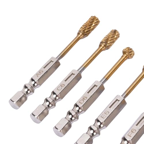 Kit de 10 Fresas de Tungsteno con Recubrimiento Ti miniatura 6