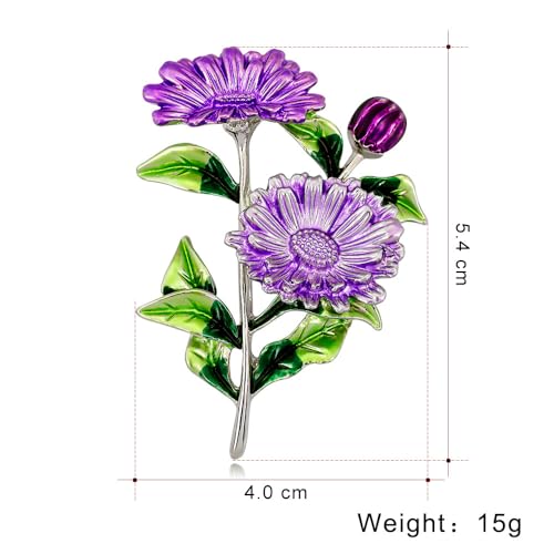 Image of Large Brooch Pin Austrian Crystal Leaf Shape Bouquet Rhinestone Scarf Decoration Wreath Cloth Brooches Pins For Women Girls