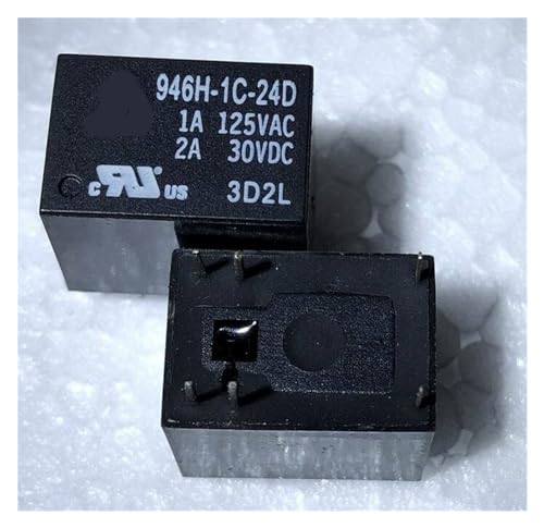 Relé 946H-1C-24D de 6 pines para solucionar cortes de energía 24V