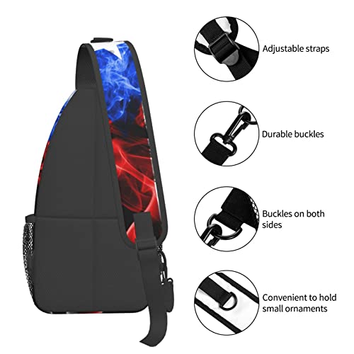 GTEVUTS Puerto Rico Flag Crossbody Bags for Women Men,Vintage Casual Sling Bag Chest Bag Abstract Shoulder Bag Travel Hiking Cycling Gym Sport Daypack Adult Backpack4
