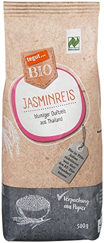 tegut... Bio Jasminreis - blumiger Duftreis aus Thailand -...