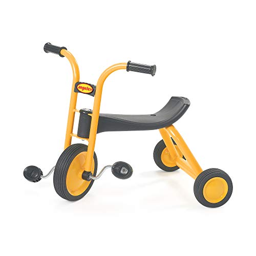 Children's Factory, AFB3610, Angeles MyRider Mini Trike, Yel-Blk, Active Play Scoot and Ride Tricycle, Kids Indoor-Outdoor Playground Equipment