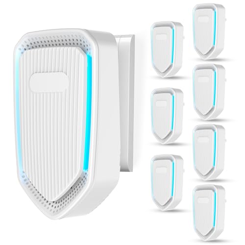 Purificador de aire enchufable ionizador portátil 8 pack miniatura 1