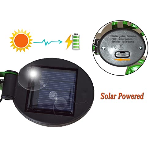 EFASYS Mulino a vento solare Luce da giardino 3D