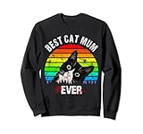 Photo Gallery best cat mum ever funny cat amante gatto regalo felpa Photo Gallery best cat mum ever funny cat amante gatto regalo felpa