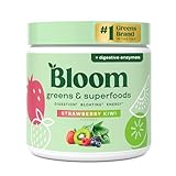 Bloom Jugo Verde en Polvo Sabor Fresa-Kiwi 181 Gramos 30 Servicios