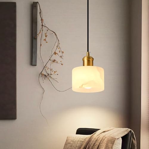 Lámpara colgante moderna de cocina vintage pequeña nube de piedra luz junto a la cama techo 7