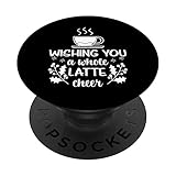 Photo Gallery wishing you a whole latte cheer christmas coffee drink popsockets popgrip intercambiabile Photo Gallery wishing you a whole latte cheer christmas coffee drink popsockets popgrip intercambiabile