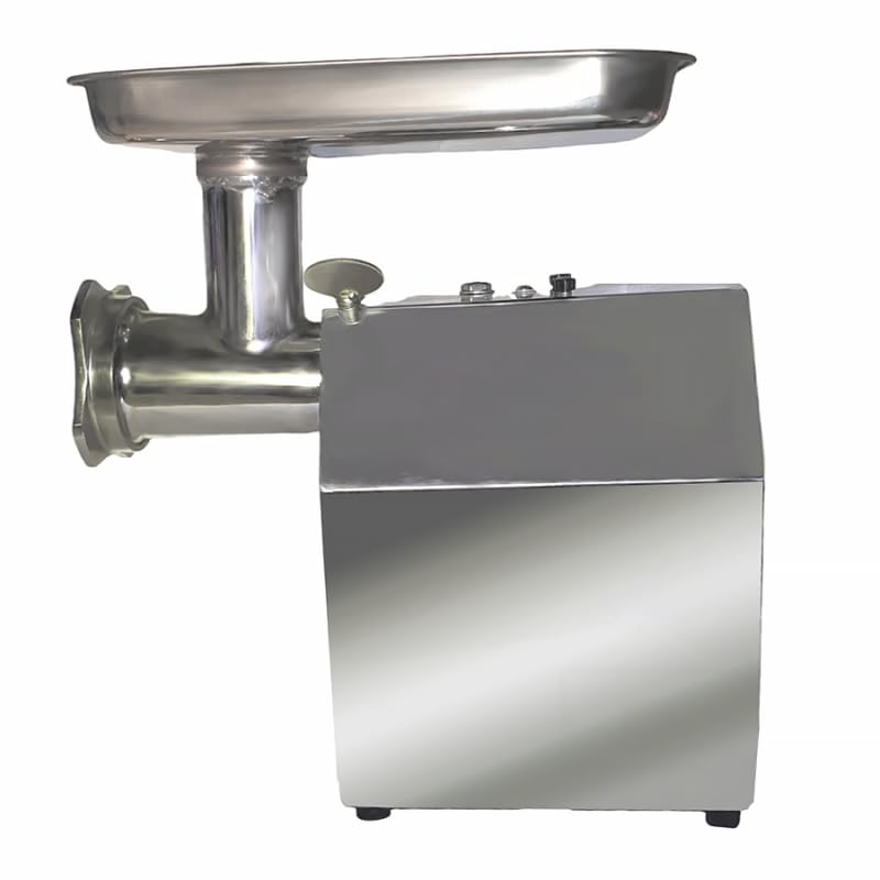 Tritacarne elettrico professionale D70 – 850 W – Portata 120 kg/h – Lama singola taglio – Griglie Ø70 mm (5,5 & 7 mm) – Acciaio Inox – Monofase – Facile da pulire – Uso Restauro & Macelleria