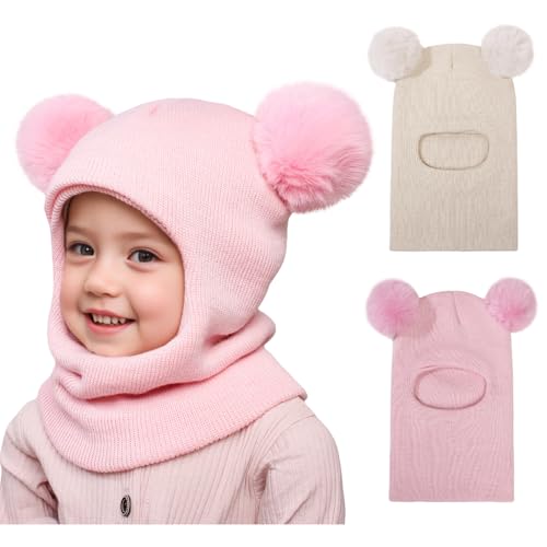 Kids Winter Hat Scarf, Baby Toddler Winter Hat Boys Girls Beanies for Kids Knit Warm Beanie hat 1-6T