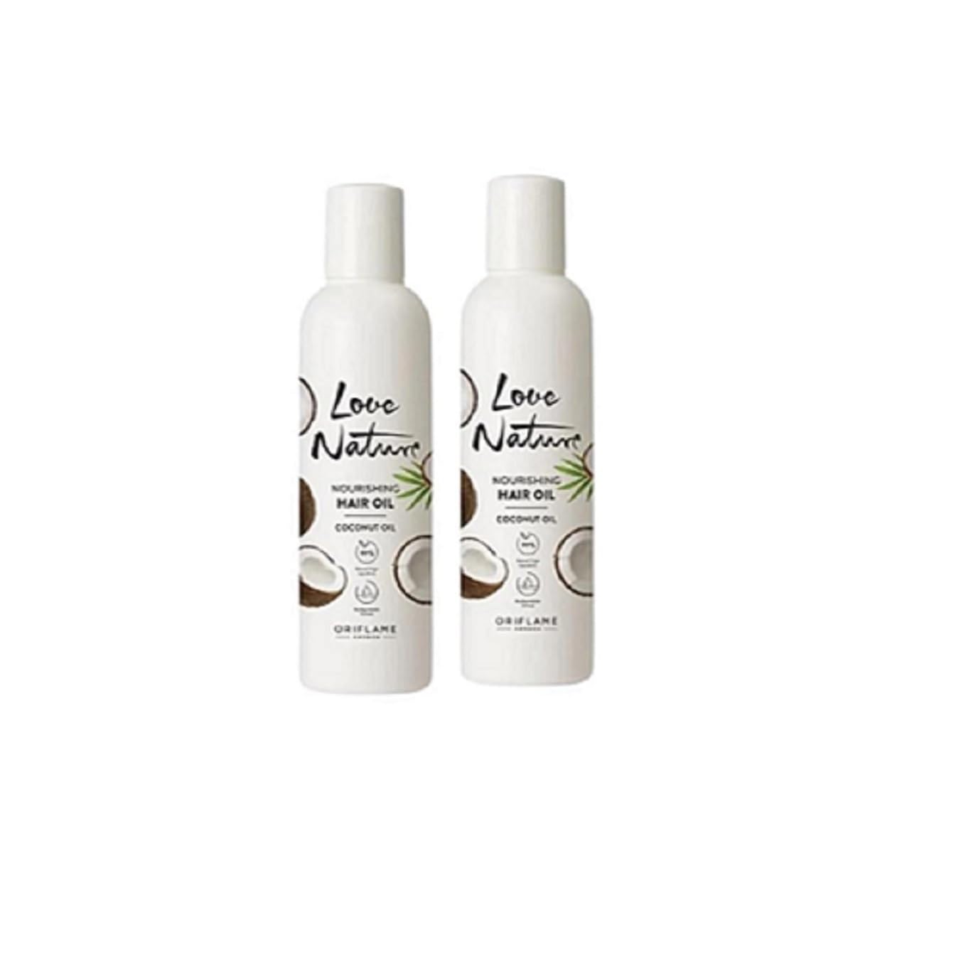 Love Nature Nourishing Hair Oil with Coconut Oil, 100ml, (Pack of 2)-image-31