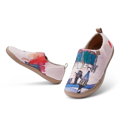 Image of UIN Women's Art Travel Shoes Slip On Casual Cozy Loafers Lightweight Comfort Fashion Sneaker Toledo Ⅰ