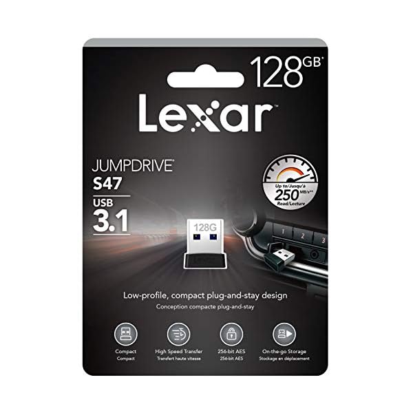 USB-Stick (3.1), 128 GB, Jump Drive S47, extra flach, Plug & Play, Lexar