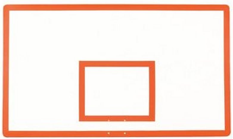 First Team FT 280 Fiberglass 42" x 72" Rectangular Fiberglass Backboard