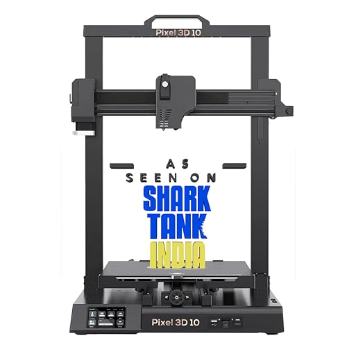 Image of Pixel 3D 10 Original DIY 3D Printer Indian FDM 3D Machine 2024 | Auto Levelling | Large Built Area| Resume Printing | Glass Bed| Size:-320 * 320 * 400 mm by WOL 3D