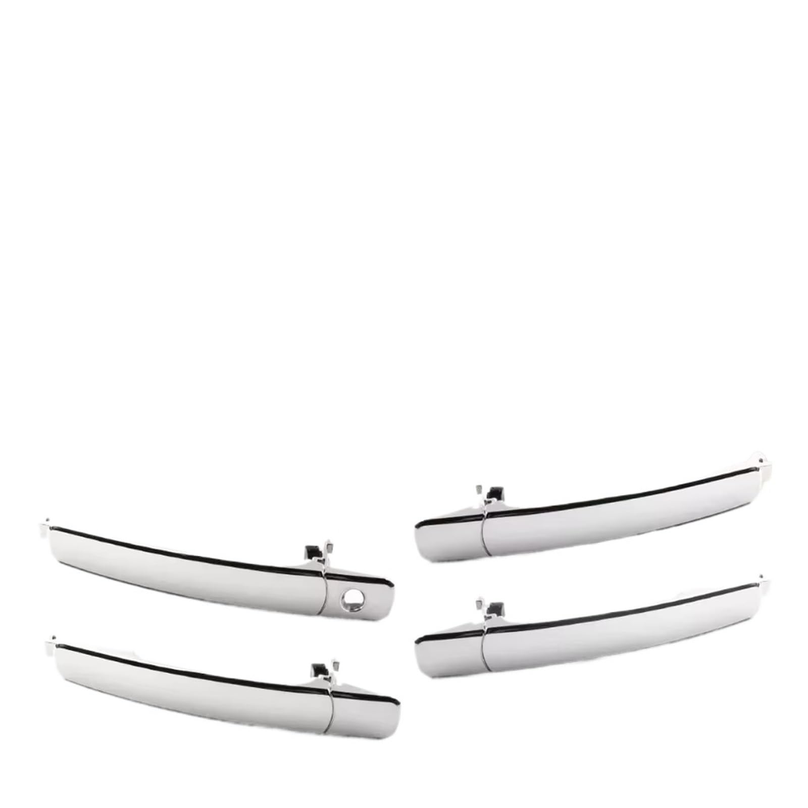Trxjjvm for Infiniti FX35 FX45 2003-2008 4Pc Exterior Door Handle Chrome Front Rear 80640-CA012 80645CA000 car Exterior Door Handle