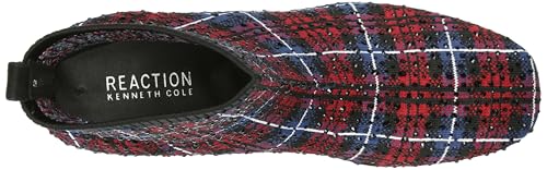 Bottine extensible anti douleur Kenneth Cole Rida maille rouge écossais