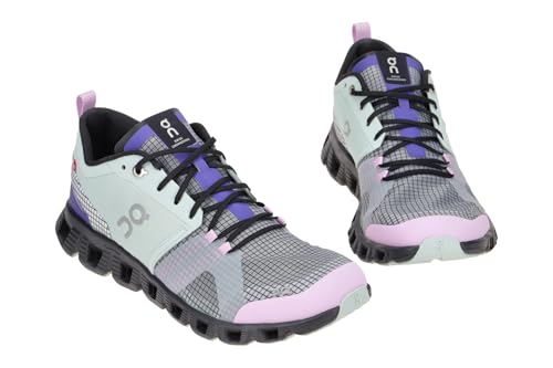 Image of On Women's Cloud X Shift Sneakers, Surf /Vapor, Blue, 5 Medium US