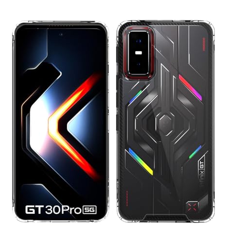 Image of Soft Silicone TPU Flexible Back Cover Compatible with Infinix GT 30 Pro 5G
