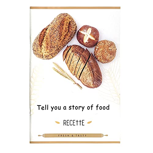 Libro de recetas multilingüe: alemán, italiano, francés, español Cover