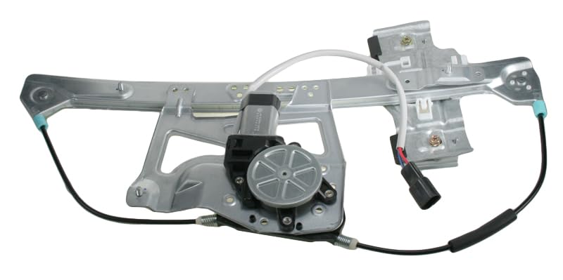 Image of TRQ Front Right Power Window Regulator & Motor Assembly Passenger Side Compatible with 2000-2001 Cadillac DeVille