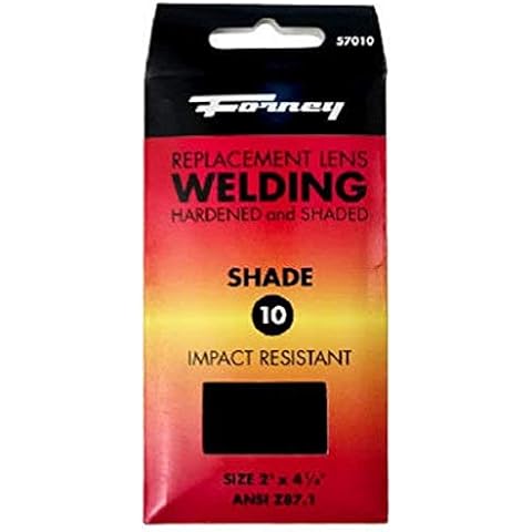 Lente de soldadura endurecida Forney 57010, 10,16x5,08cm Cover