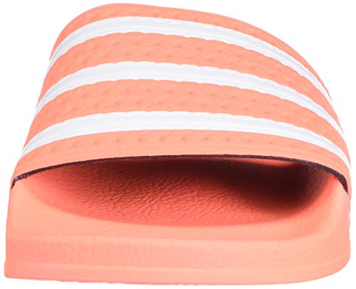 Image of adidas Womens Adilette Slide Casual Sandals Casual - Orange