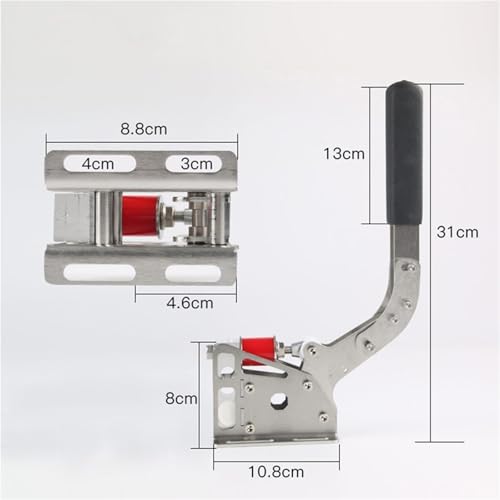 Freno de mano con sensor de carga para corregir subvirajes en simulador PC 6