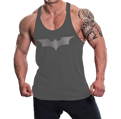 Image of THE BLAZZE 0051 Men's Tank Tops Muscle Gym Bodybuilding Vest Fitness Workout Train Stringers