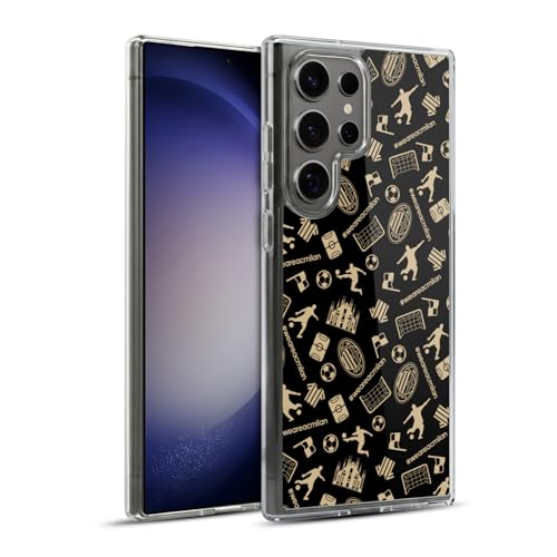 Funda Samsung Galaxy S23 Ultra 5G AC Milan de Gel Suave Head Case Designs
