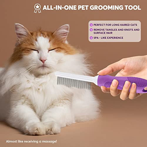 image for Generic Detangling Pet Comb for Dogs & Cats with Long & Short Stainles