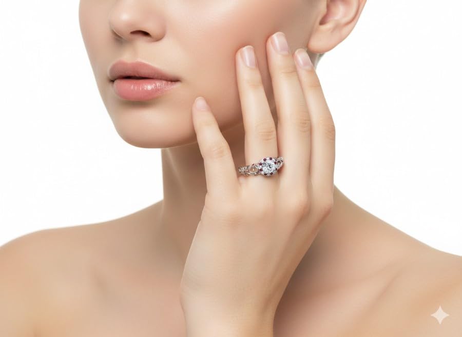 Bague dôme filigrane ajustable taille 47 à 70 argent véritable - 5