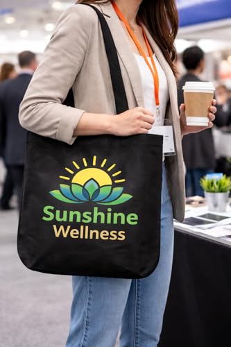 4SignsPlus Custom Tote Bags 10–100 Pack