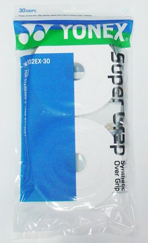 Yonex 0196000120100000 Super Grap Overgrip 30 Pack White thumb #1
