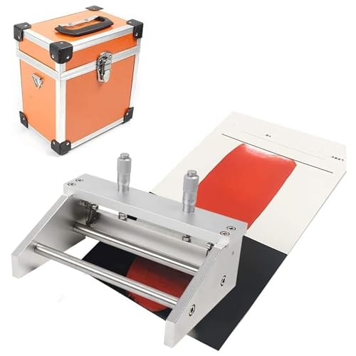 oiakus Adjustable Film Applicator Coater, 150mm Adjustable Film Coating Applicator Film Coater, with Micrometer Wet Film Preparation Device, Film Casting Doctor Blade