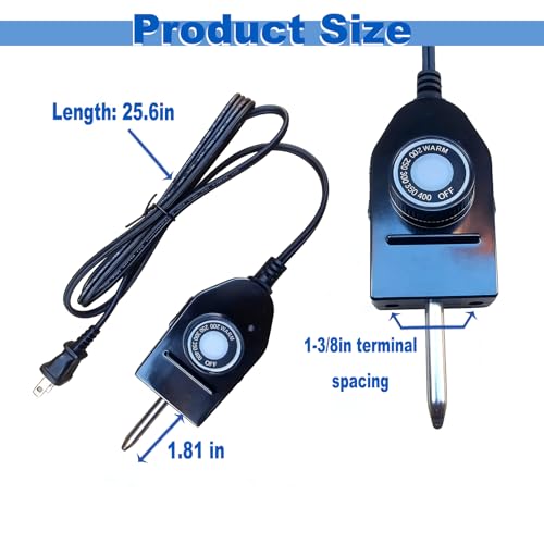 Cordón termostato de control de temperatura 06900 para sartenes eléctricas Presto miniatura 2