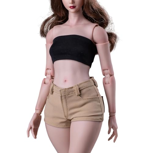 Vêtements féminins échelle 1/6 short femme pantalon chaud kaki TBL