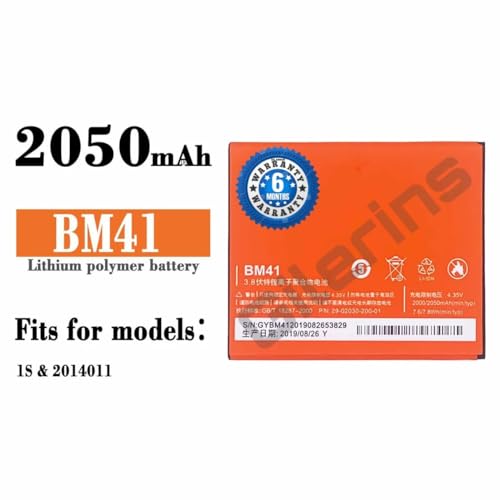 Image of Original BM41 Battery for Redmi 2050mAh /7.8WH 3.8V Battery with 6 Month Warranty***(D94)