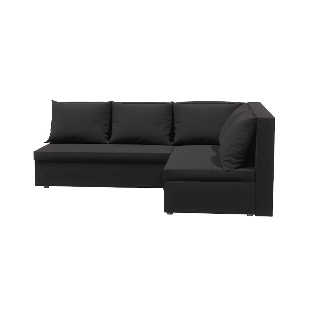 Hugo L Ecksofa 206x165cm Graphit Wohnzimmer Couch Schlafsofa