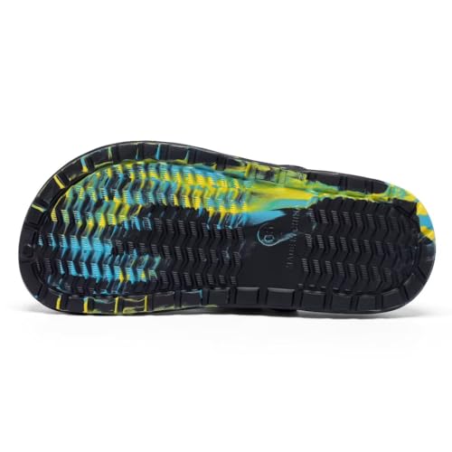 Image of Kids Boys&Girls Black Camouflage Clogs Children's Beach Shoes Classic Marbled Tie Dye Clog Little Kid