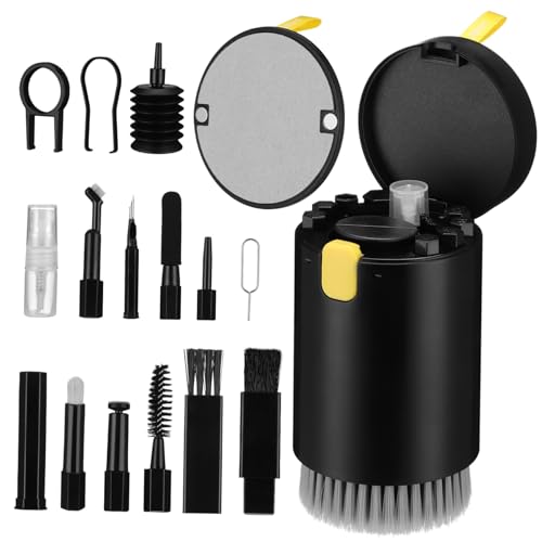MERRYHAPY Complete Device Cleaning Kit Laptop Keyboard Earphone Camera Lens Phone Cleaner Tool Set