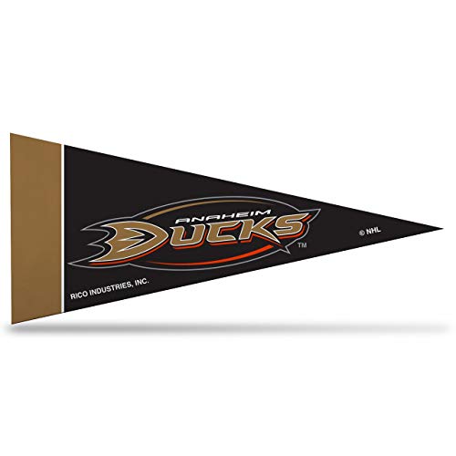 Rico Industries NHL Anaheim Ducks Pennant, One Size, Team Color