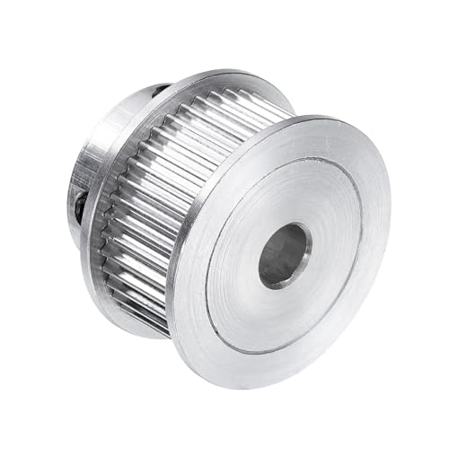 QUARKZMAN 4 Stück GT-2 40T Umlenkrolle 5mm Bohrung, Aluminium Zahnriemenscheibe 40 Zähne Passend Für 10mm Breite Zahnriemen Für 3D-Drucker