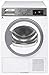 Smeg DHT37PLIT Libera installazione Carica frontale 7kg A+++ Argento, Bianco asciugatrice