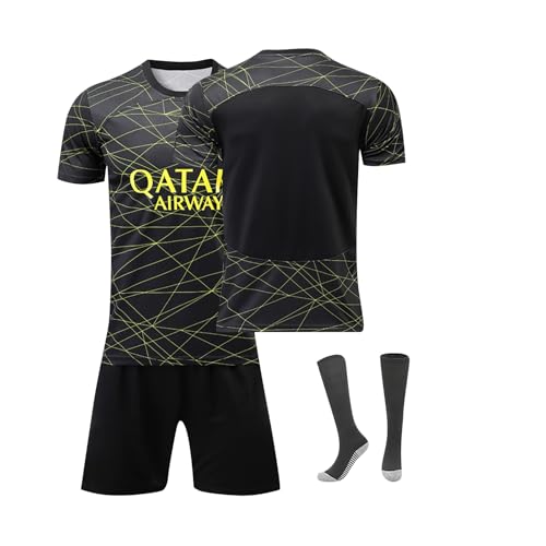 Camiseta Fútbol Paris Personalizadas Nombre y Número para Hombres y Niño, equipación Fútbol DIY con Conjunto Top Pantalón Corto y Calcetines Regalo de Fútbol